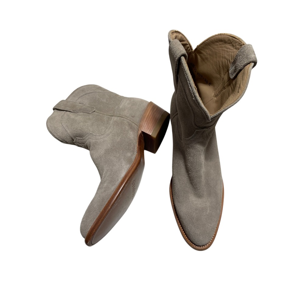 Tecovas 10 B Women The Lucy New Suede Boots 2" Heel (marks sole from trying on)